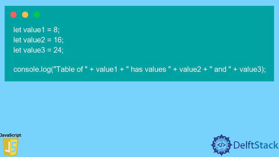 Concatenate String And Integer In JavaScript Delft Stack